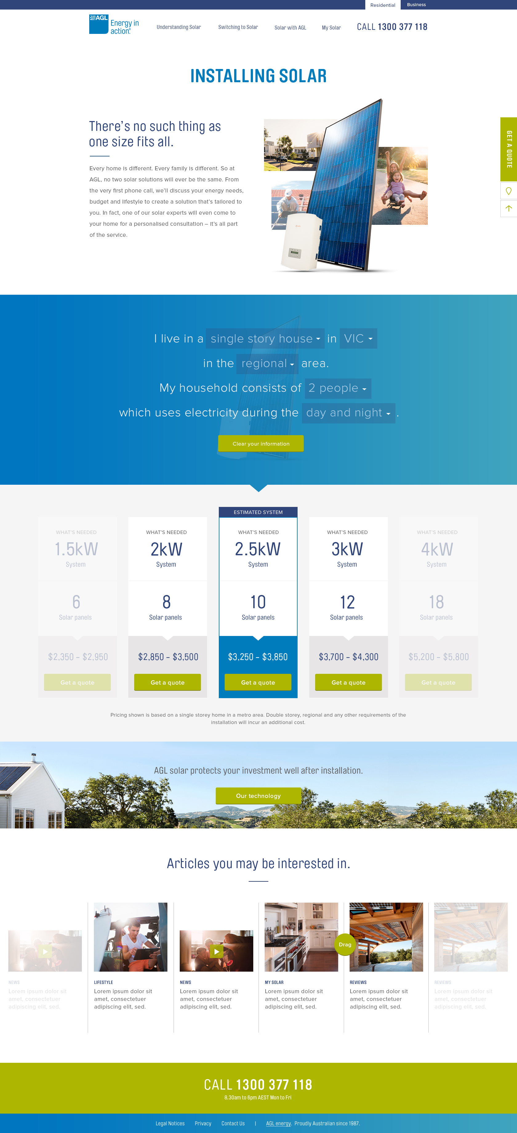 AGL-pricing